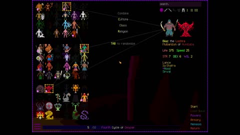 Path of Achra: Cycle 3: Lochra Mubarizun of Humbaba/Samnite