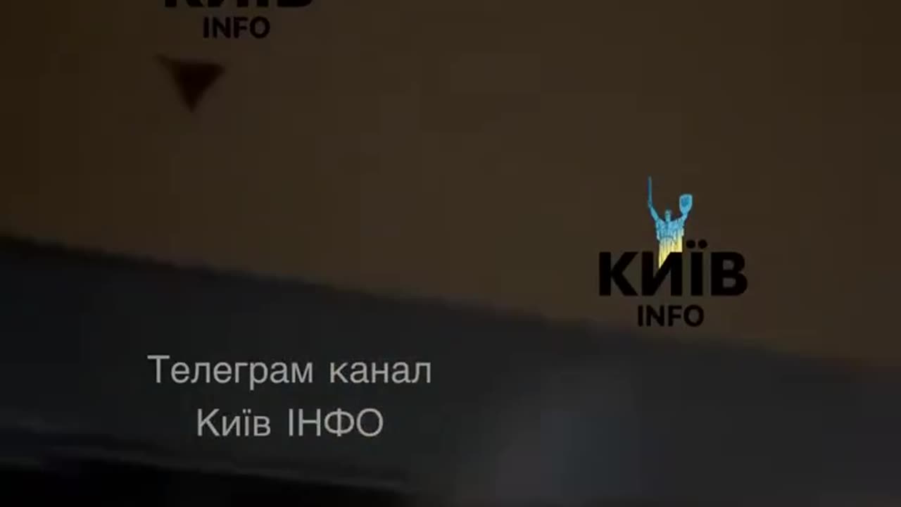 People Watch Geran Drone Fly Above Kiev