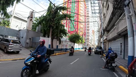 Chill Walk Along A. Rivera Street in Tondo, Manila City in the Philippines