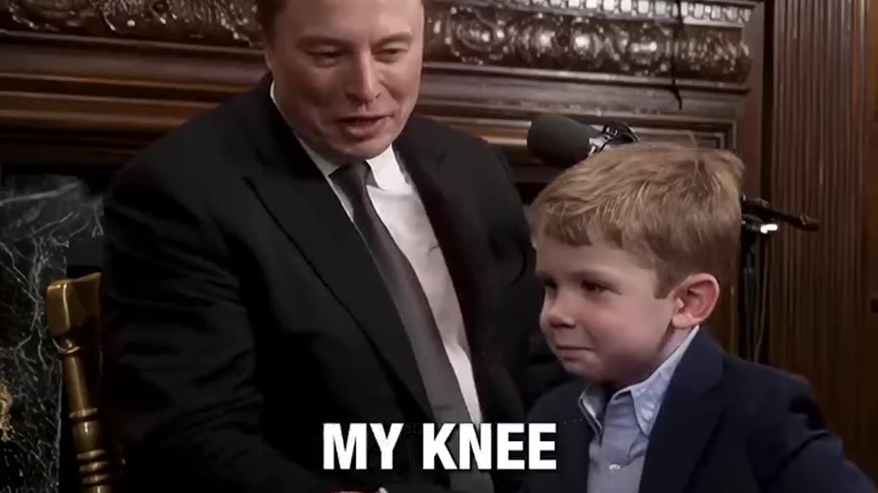 Mini me! Children repeat what they hear from their parents!