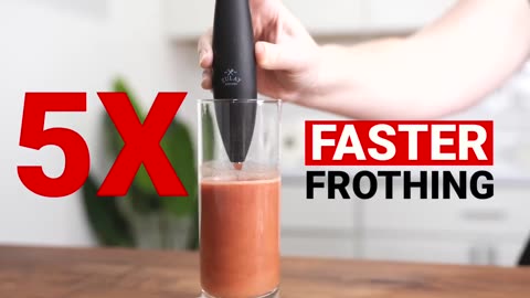 Zulay Kitchen Powerful Milk Frother Wand | Handheld Electric Foam Maker for Coffee & Lattes ☕✨