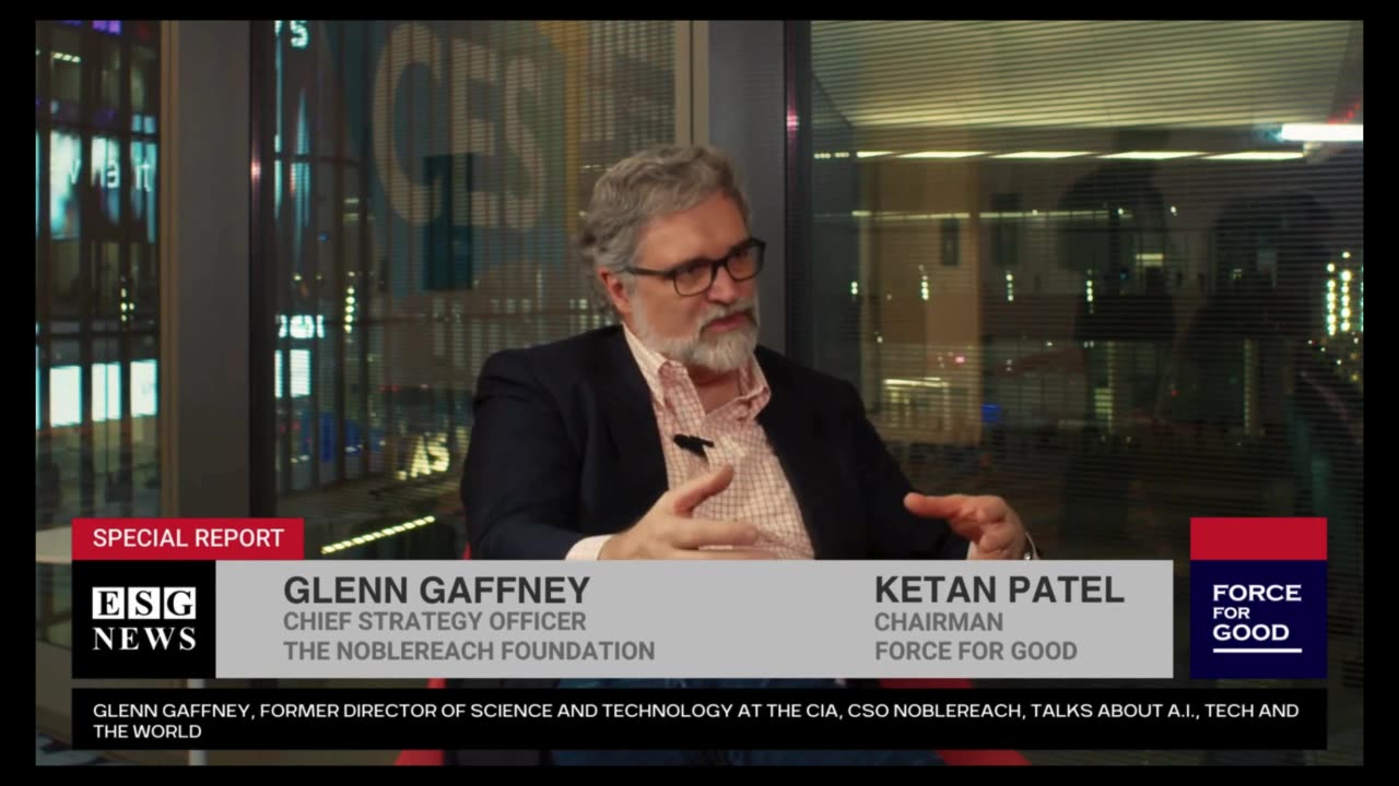 Glenn Gaffney history with INQTEL and the CIA