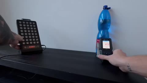 Here is a video of me holding the emf device