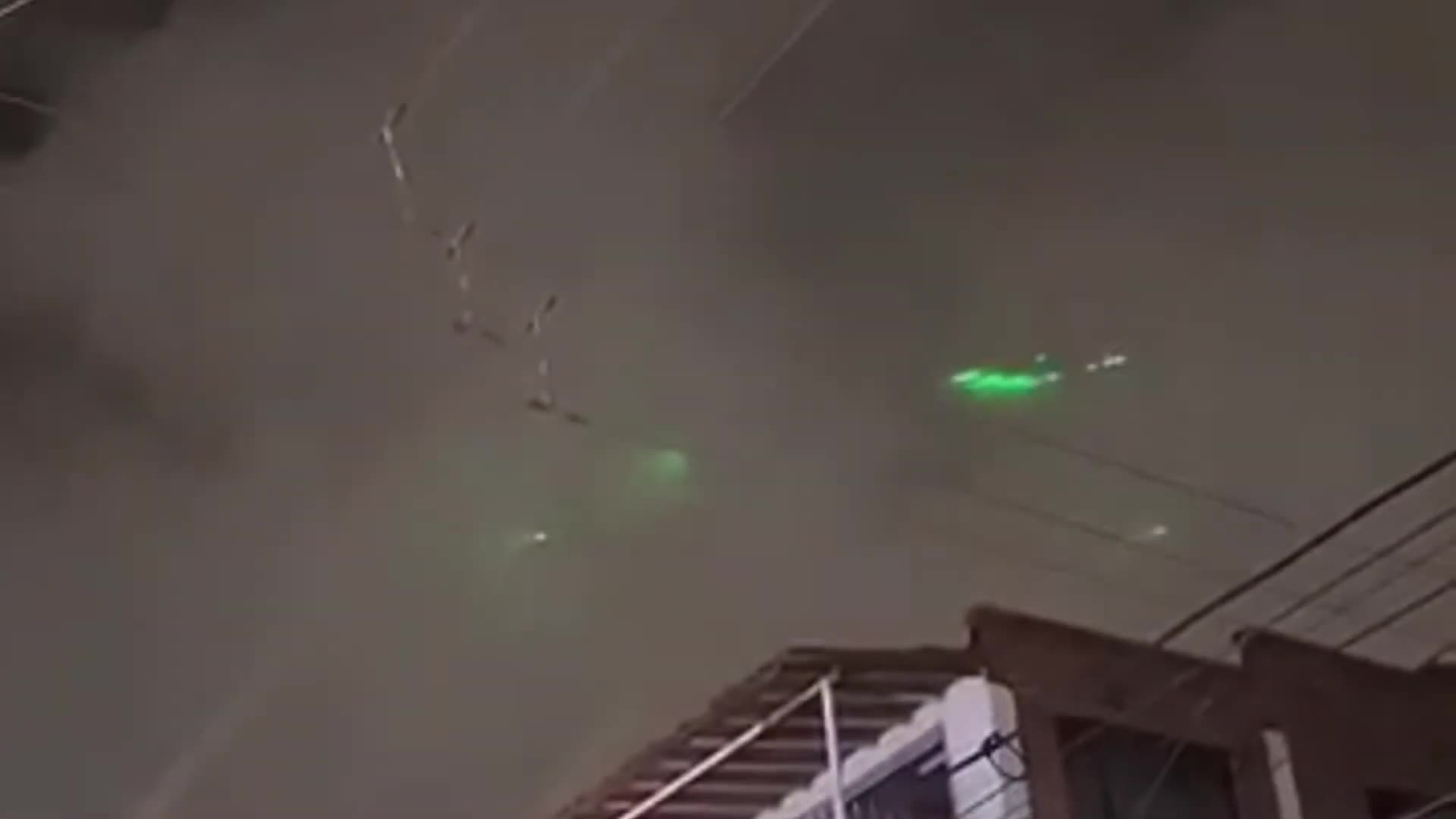 La Colombie est en alerte. Des ovnis verts ont été aperçus partout.