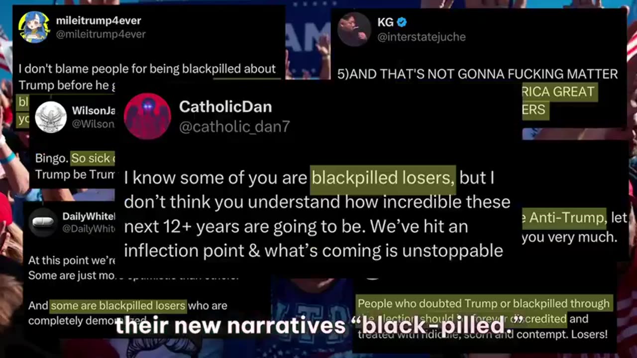 Trust the Plan... Or Take the Black Pill