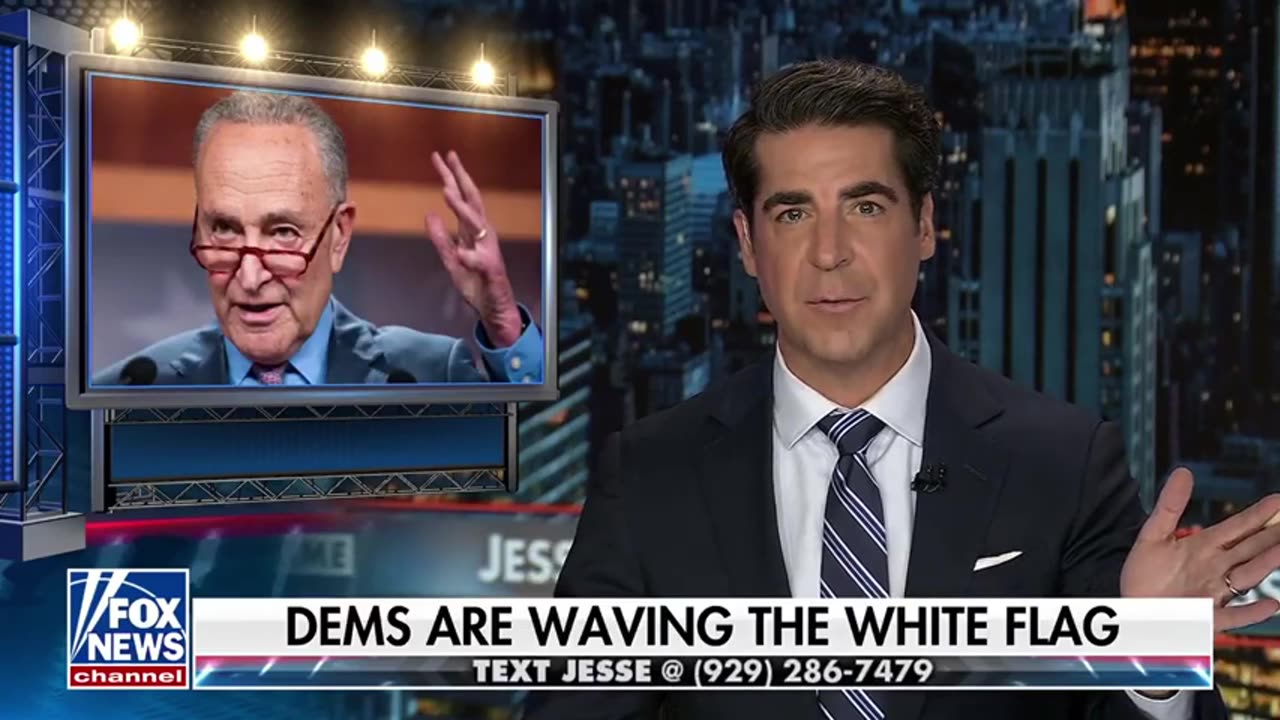 Watters: Democrats Are Waving The White Flag