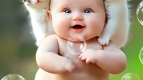 😂 Baby Laughing dance fun with Baby Shark vibe 🦈