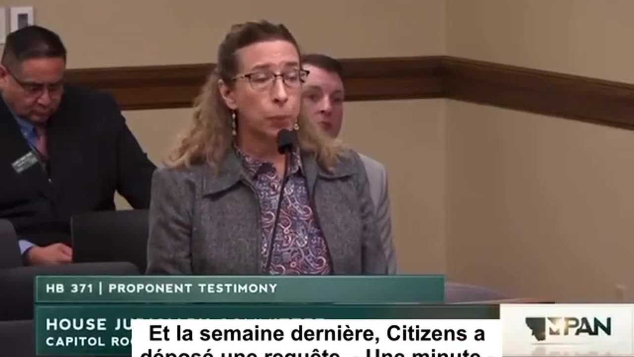 Christine Drivdahl-Smith au Parlement du Montana demande l'interdiction des piqûres de Covid-19