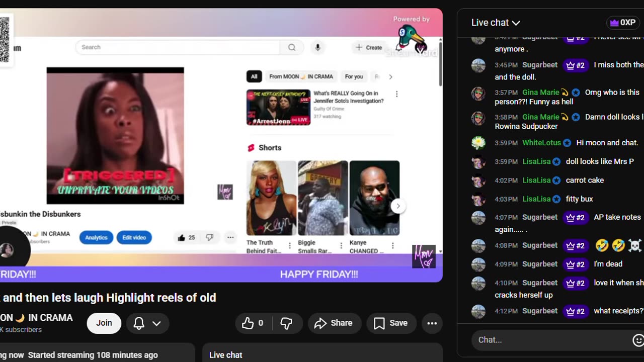 Lets talk and then lets laugh Highlight reels of old