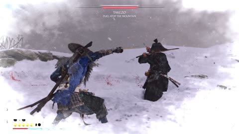 GHOST OF YOTEI | TAKEZO DUEL ATOP THE MOUNTAIN