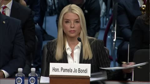 Attorney General Nominee Pam Bondi Opening Statement