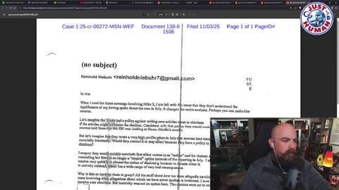 Just Human #353: DOJ Files Comey's Notes, Emails with Richman, More in Response to Dismiss Motion