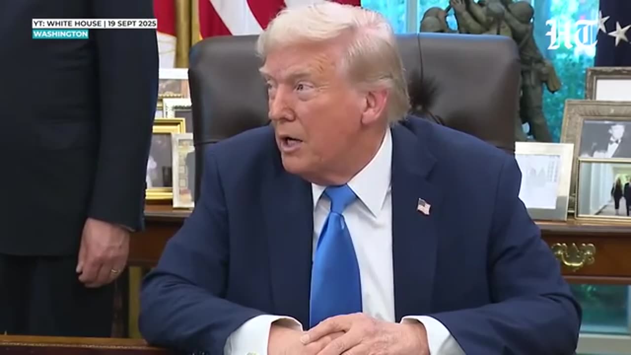 Trump_Signs_Order_For_$100,000_Fee_On_H-1B_Visa_Applications;_Lutnick_Reveals_Companies__Reactions