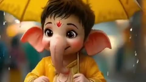 Cute Ganpati Bappa