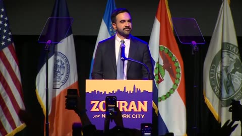 Mamdani to Trump in his victory speech: