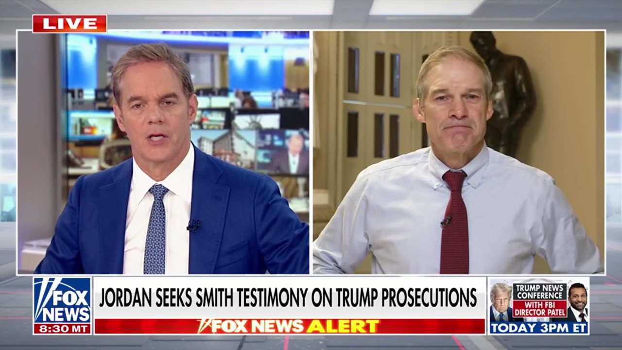 Chairman Jordan on Seeking Jack Smith Testimony