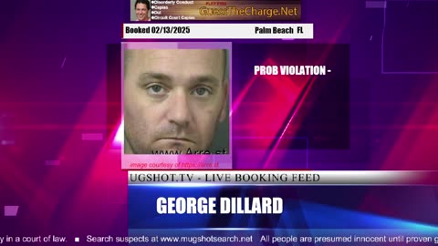 Mugshot TV - Live Arrest Booking Video Stream