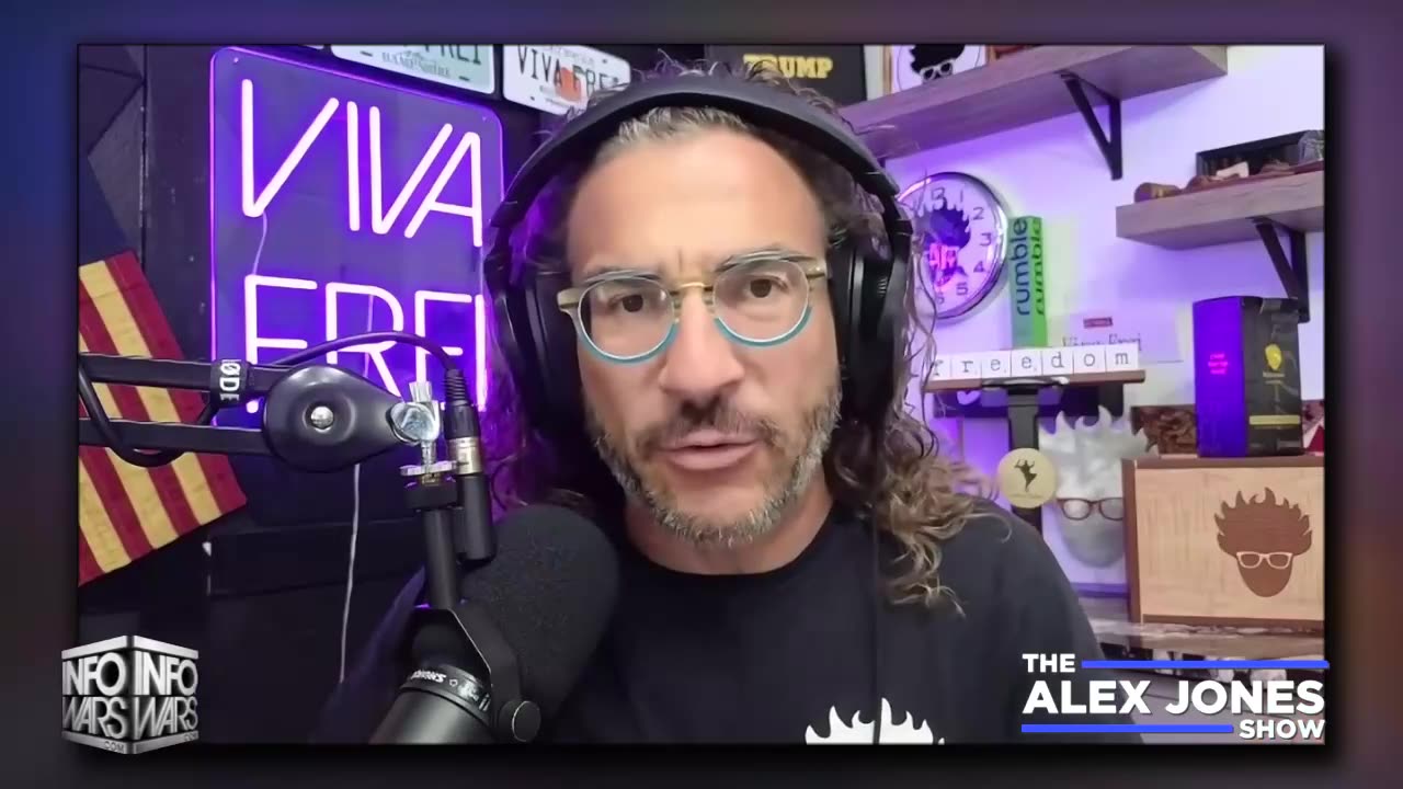 Alex Jones Live Broadcast Wednesday 10/15/2025