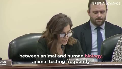 Nancy Mace: "$10M+ Taxpayer Funds Used for Transgender Animal Experiments"