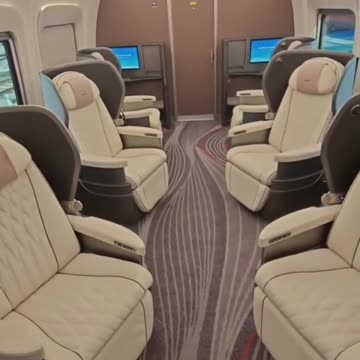 Wow 😮 The Latest High-Speed Train Model Unveiled