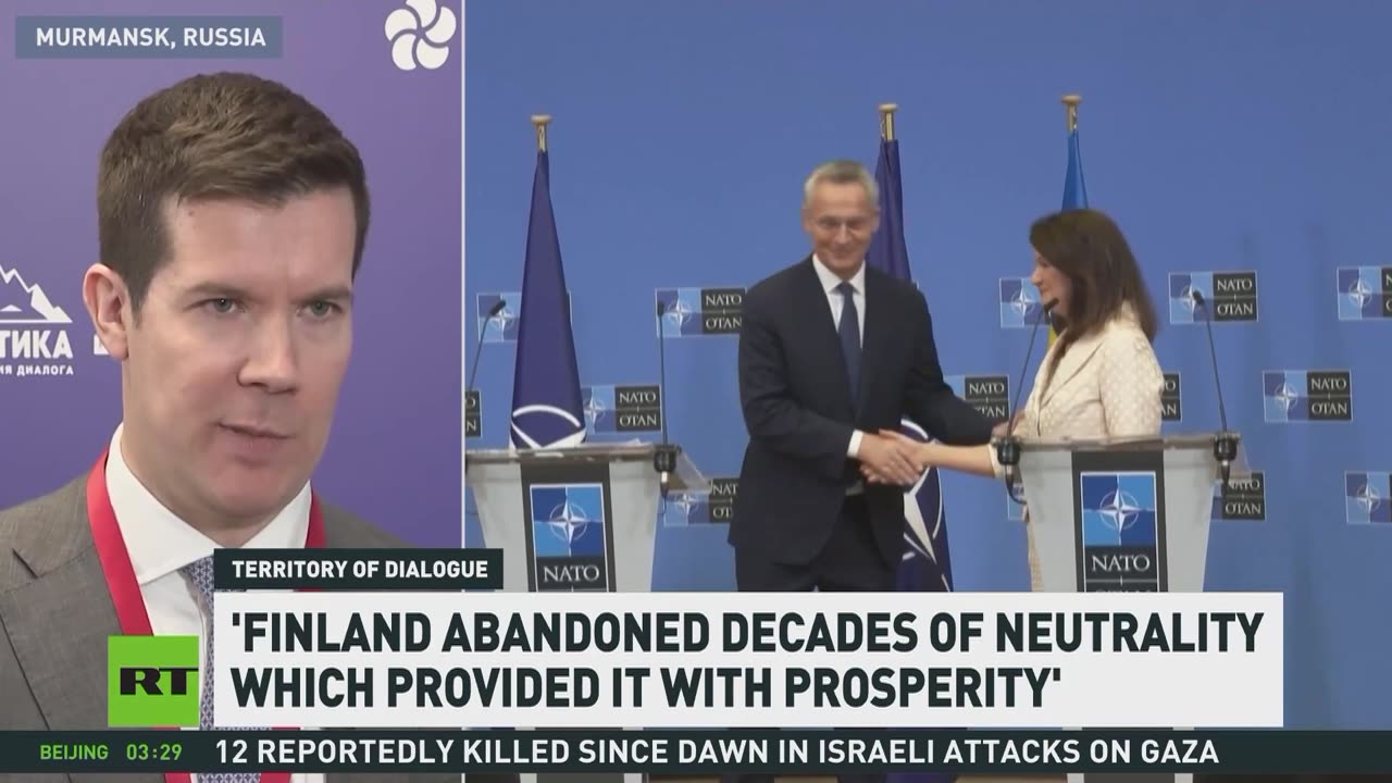 'Finland abandoned decades of neutrality which provided it with prosperity' – Sakari Linden