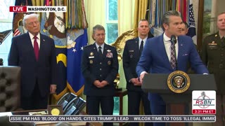 FULL: President Trump Participates in a Mexican Border Defense Medal Presentation - 12/15/25