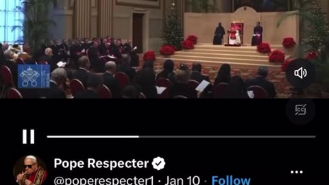 Pope Leo calls for an end to “Orwellian” anti-free speech laws.. 🤔🤔🤔