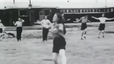Holocaust camp footage