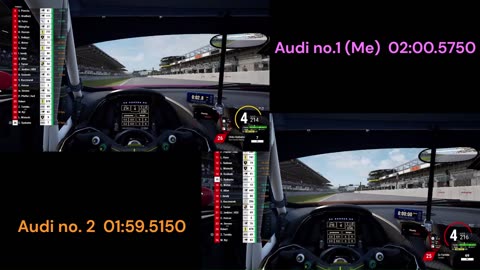 Audi R8 Evo 2 Qualifying Battle At Nurburgring [Assetto Corsa Competizione]