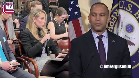 Hakeem Jeffries just stood in front of the cameras and said :