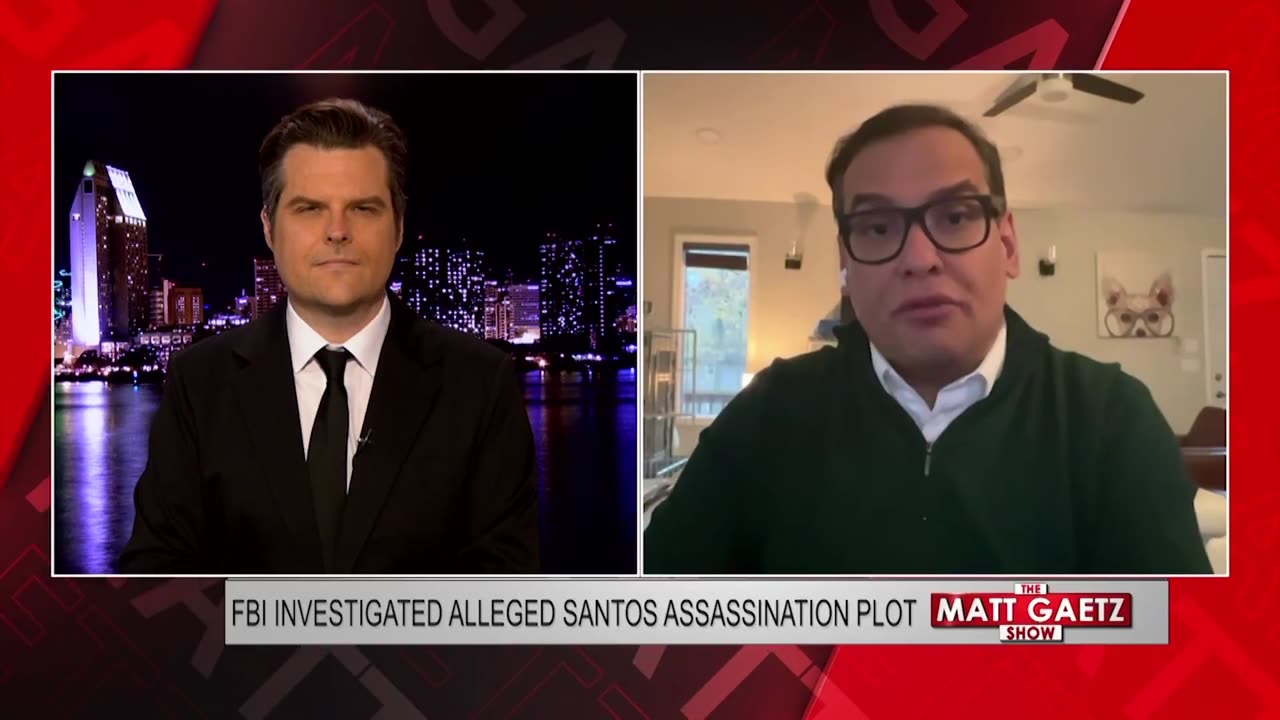 George Santos and Matt Gaetz talking about his time in prison