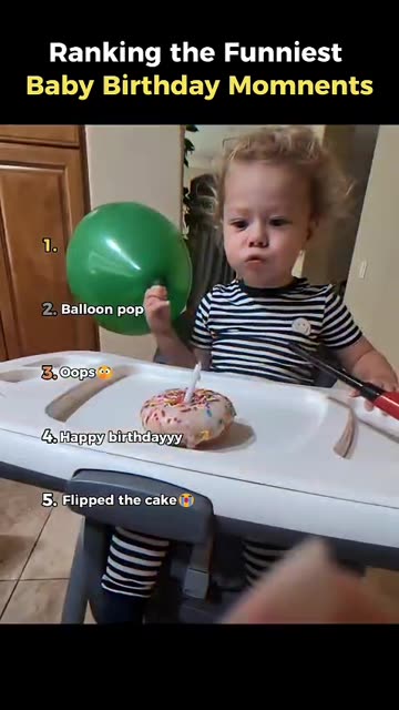 Ranking The Funniest Baby Birthday Moments🎂👶🏻🤣