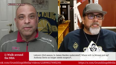 Buzzer Beaters Goes LIVE — NBA Roundup, Warriors Talk & Legacy Debates - 1/14 @ 9 PM ET