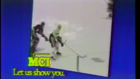 NHL 1988 PITTSBURGH PENGUINS AT TORONTO MAPLE LEAFS