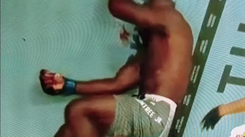 Jiri and rountree scrap.....rountree takes a nap