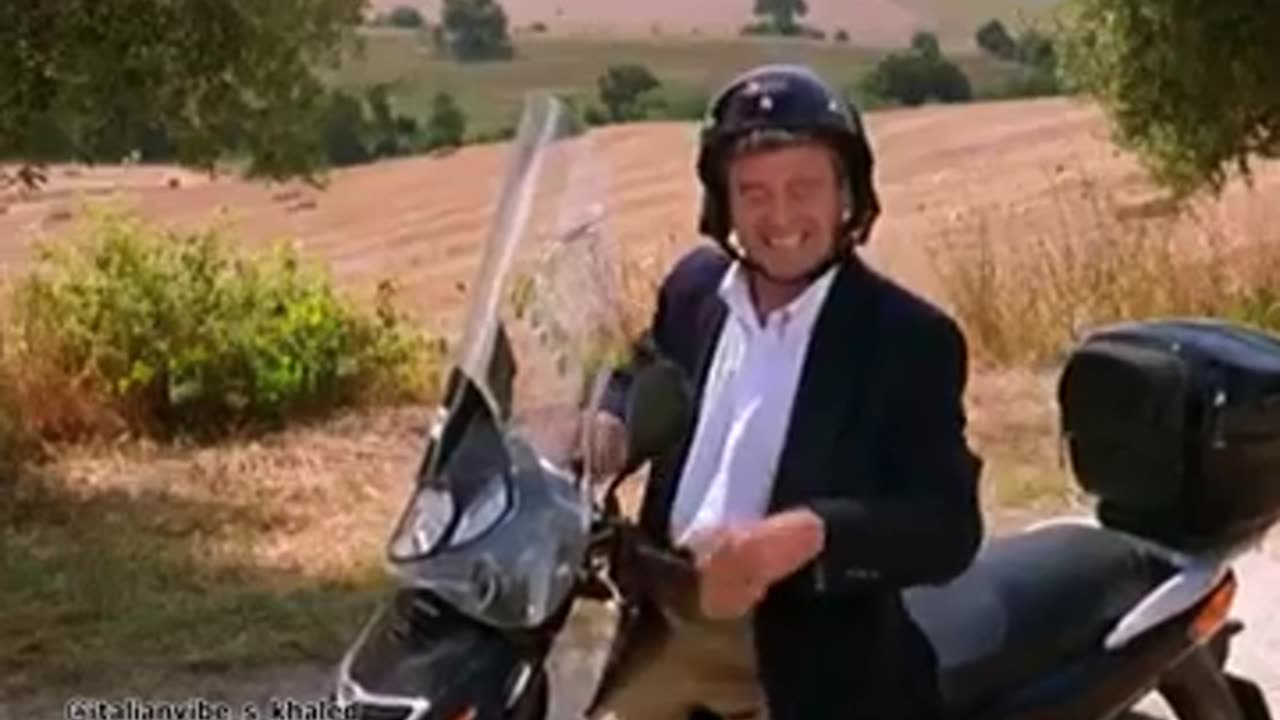 How does he know the time?