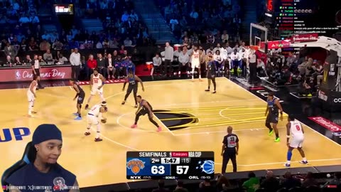 Flight reacts to ORLANDO MAGIC VS NEW YORK KNICKS game highlights