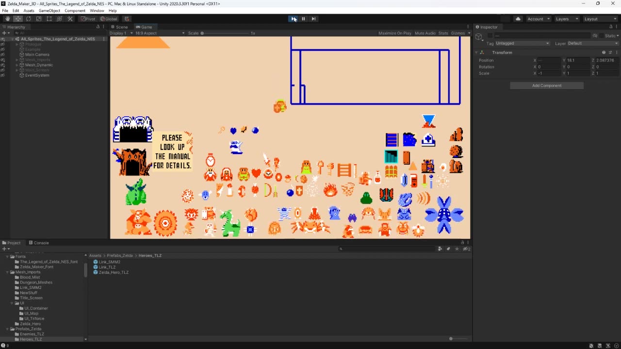 Working On the Input and Animation