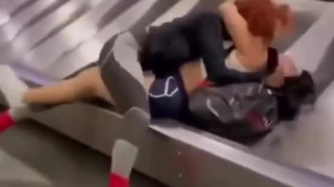 Just another wonderful day at the Chicago O'Hare airport.