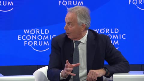 Tony Blair WEF 2023 - National Digital Infrastructure