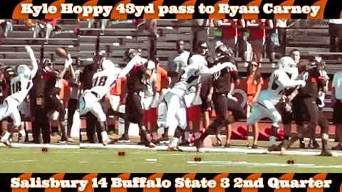 Prototype 452: Buffalo State's Kyle Hoppy 43yd pass to Ryan Carney vs Salisbury Part 2