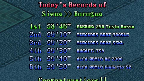 Arcade Longplay 551 1000 Miglia - Great 1000 Miles Rally