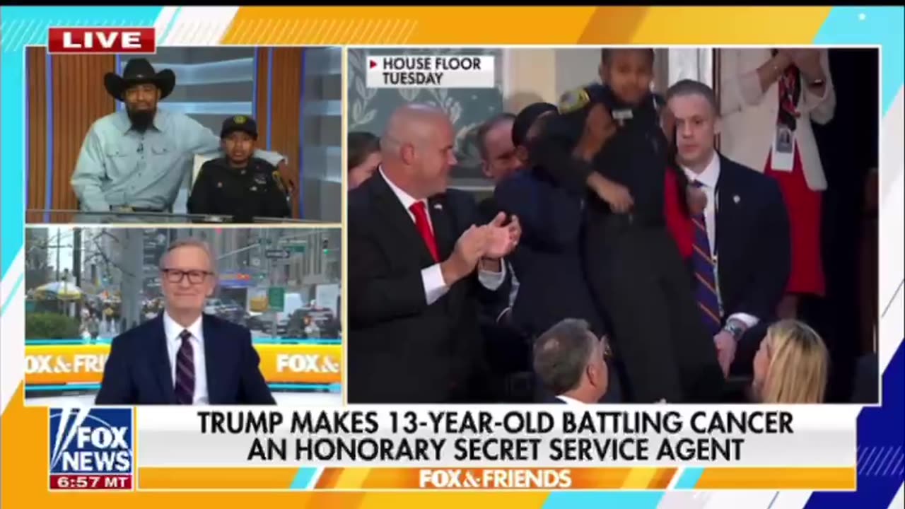 President Trump Honors DJ Daniel - Brave 13 Year Old Fighting Brain Cancer ❤️ ❤️ ❤️