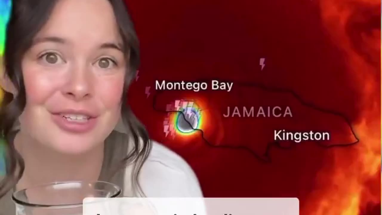 It’s just a coincidence that places being hit with catastrophic weather events...