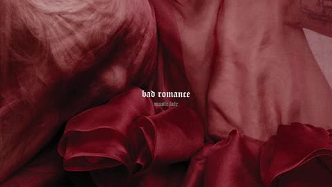 lady gaga - bad romance (slowed + reverb)