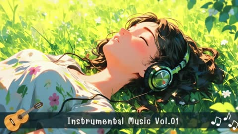 Instrumental Relaxing Music - Soothing Long Play Background Music for Work, Study, Relaxation