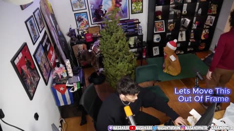 Hasan Notices Shock Dog Collar Remote On His Stream