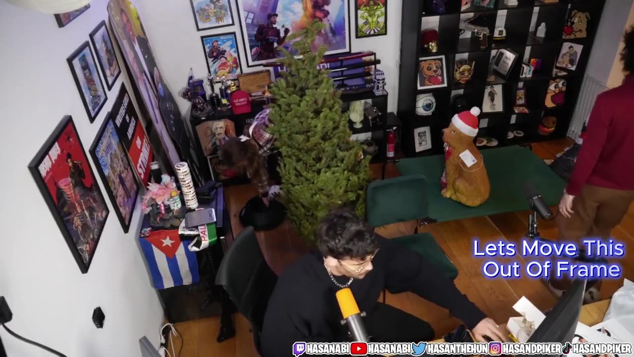 Hasan Notices Shock Dog Collar Remote On His Stream