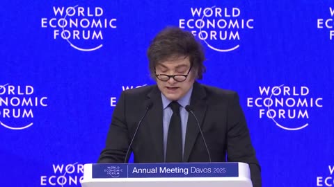 Javier Milei 2025 WEF speech in English calls out transgenderism
