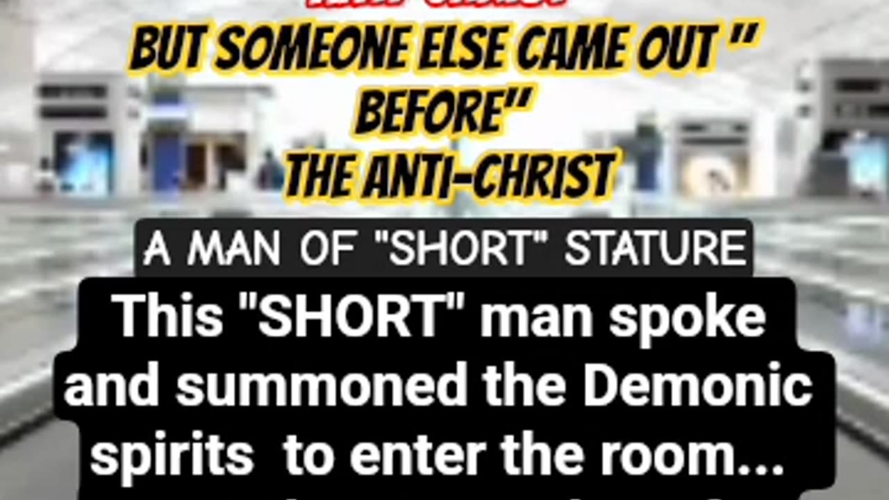 Antichrist About to Be Announced. Demonic #Spiritual Atmosphere First Prepared Warning Dream #short